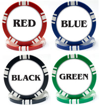 Load image into Gallery viewer, Ready to Ship - 100 Custom Drink Chips with 4 Drink Designs
