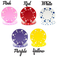 Load image into Gallery viewer, Ready to Ship - 100 Custom Drink Chips with 4 Drink Designs
