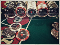 Load image into Gallery viewer, 100 Custom Poker Chips Party Pack with Case
