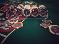 Load image into Gallery viewer, 100 Custom Poker Chips Party Pack with Case
