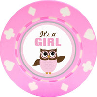 Load image into Gallery viewer, 100 Custom Baby Shower Poker Chips
