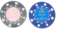 Load image into Gallery viewer, 100 Custom Baby Shower Poker Chips
