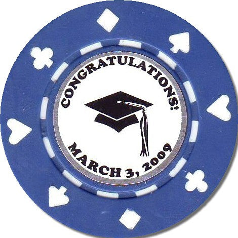 Suited Graduation Chips