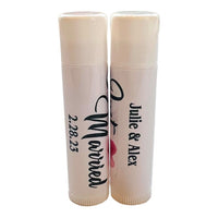 Load image into Gallery viewer, Custom Wedding Chapsticks
