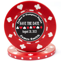 Load image into Gallery viewer, Gender Reveal Magnetic Poker Chips
