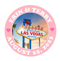 Load image into Gallery viewer, Las Vegas Wedding Labels
