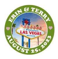 Load image into Gallery viewer, Las Vegas Wedding Labels
